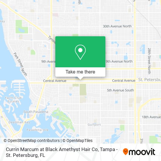 Mapa de Currin Marcum at Black Amethyst Hair Co