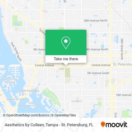 Aesthetics by Colleen map