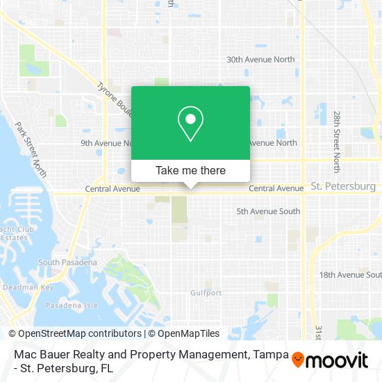 Mapa de Mac Bauer Realty and Property Management