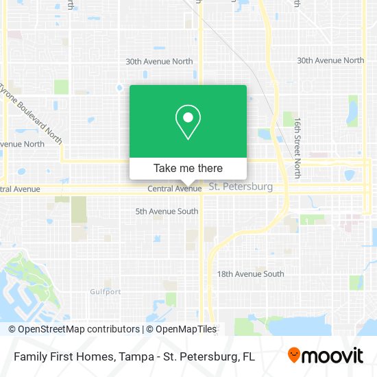 Family First Homes map