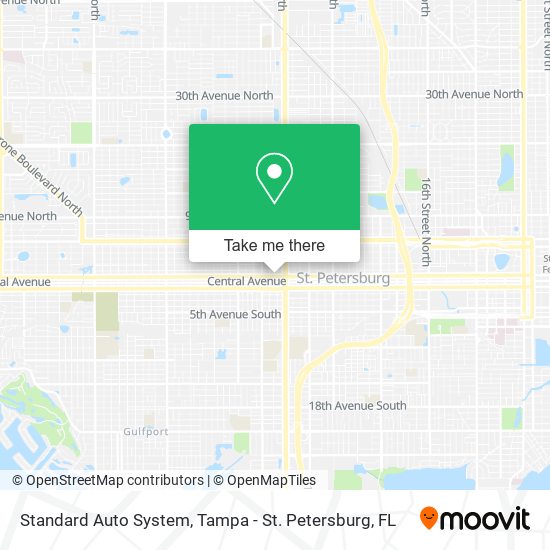 Mapa de Standard Auto System