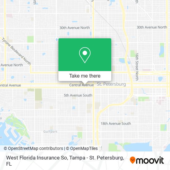 West Florida Insurance So map
