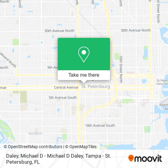 Daley, Michael D - Michael D Daley map
