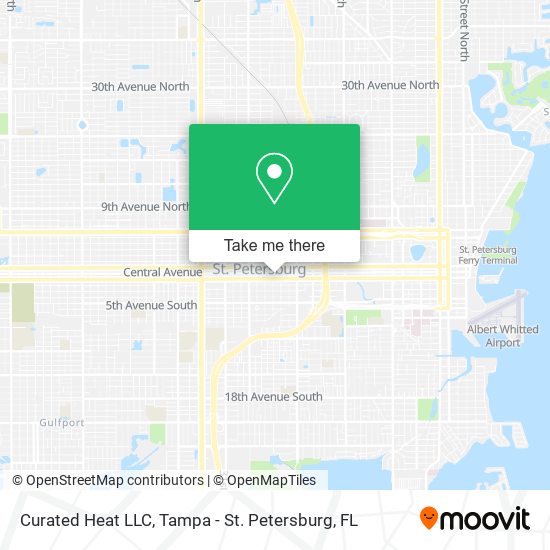 Curated Heat LLC map