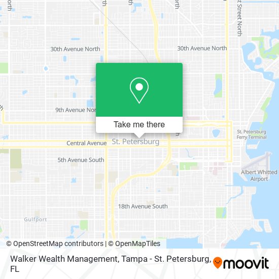 Walker Wealth Management map