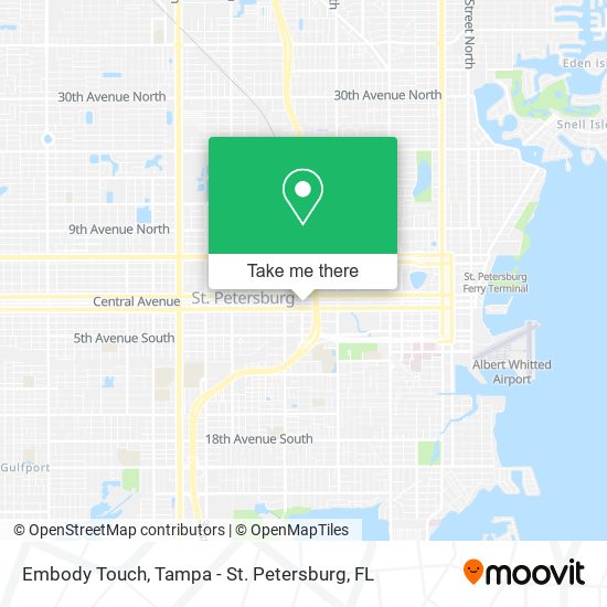 Embody Touch map