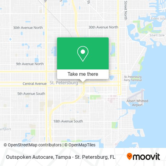 Outspoken Autocare map