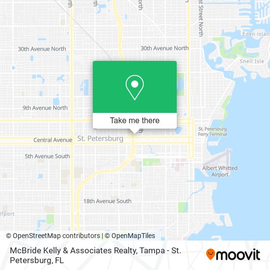 McBride Kelly & Associates Realty map