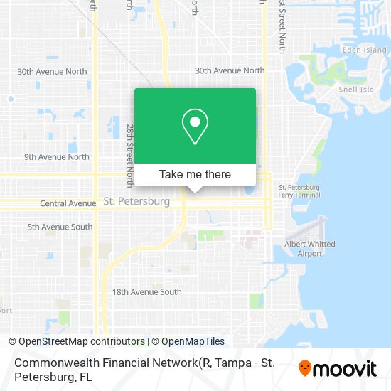 Commonwealth Financial Network map