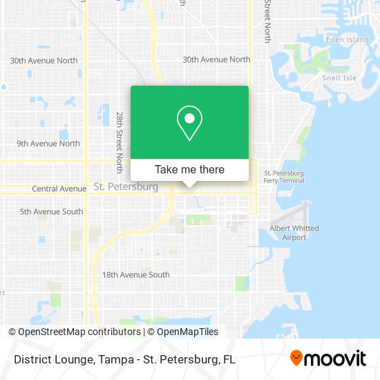 District Lounge map