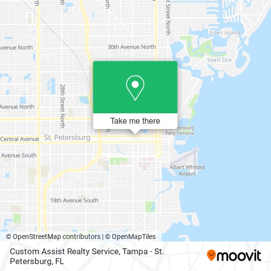 Custom Assist Realty Service map