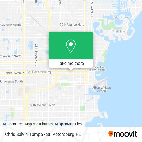 Chris Salvin map