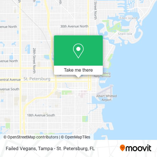 Failed Vegans map