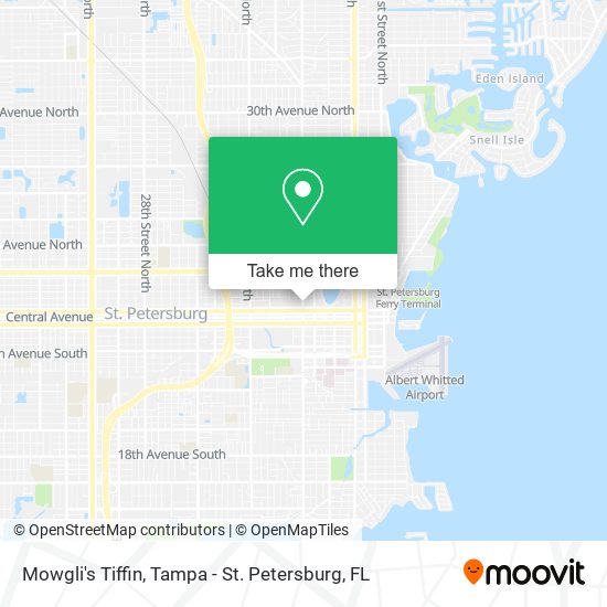 Mowgli's Tiffin map