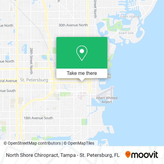Mapa de North Shore Chiropract