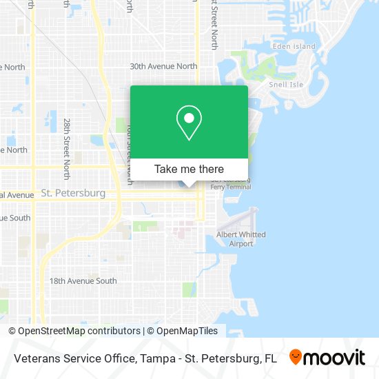 Mapa de Veterans Service Office