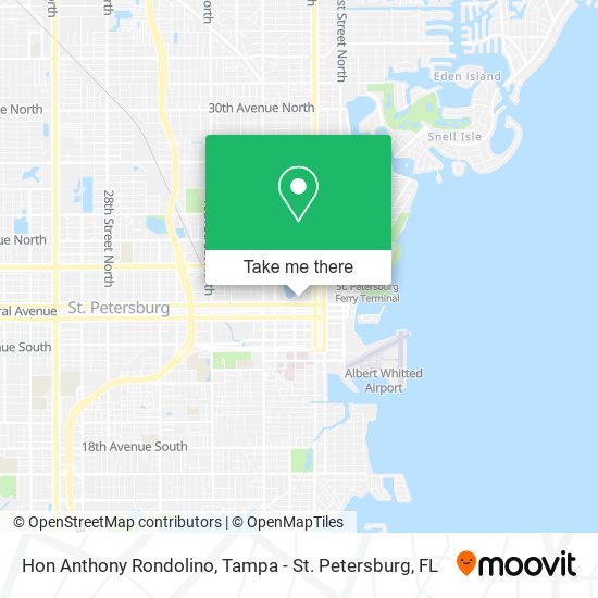 Hon Anthony Rondolino map