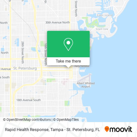 Rapid Health Response map
