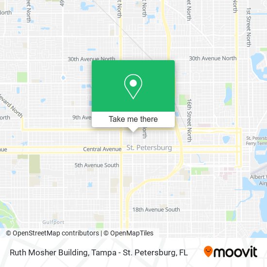 Mapa de Ruth Mosher Building