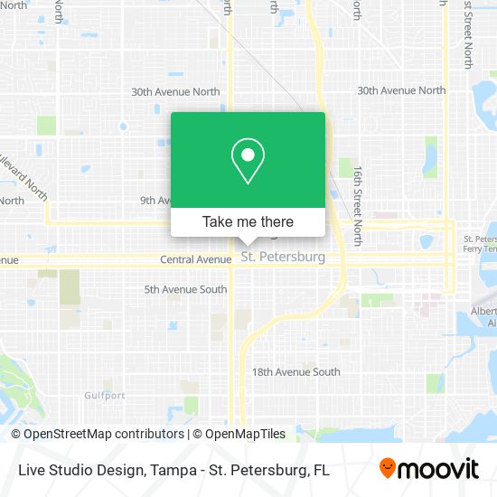 Live Studio Design map