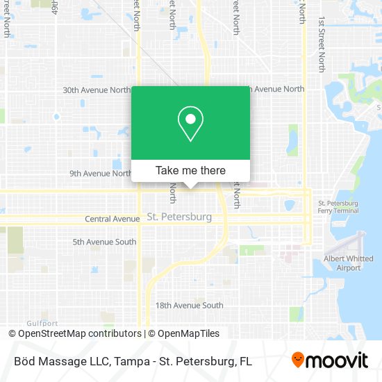 Mapa de Böd Massage LLC