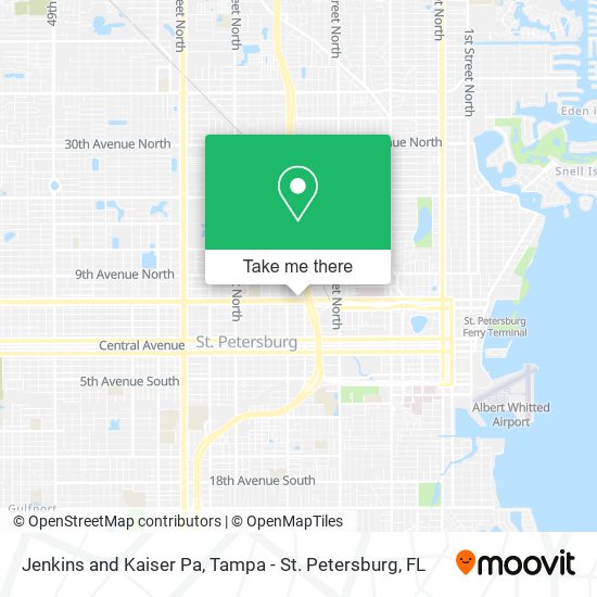 Mapa de Jenkins and Kaiser Pa