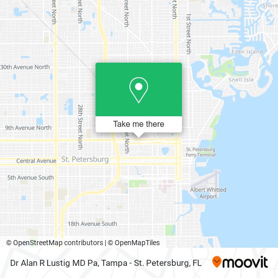 Dr Alan R Lustig MD Pa map