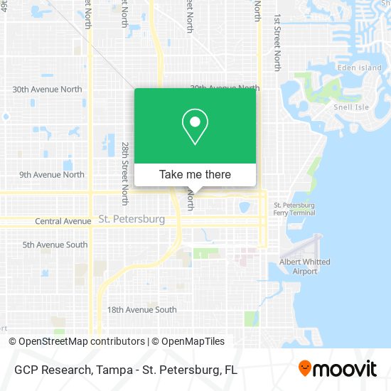GCP Research map