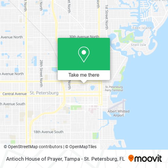 Mapa de Antioch House of Prayer