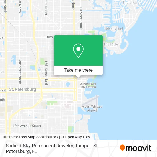 Mapa de Sadie + Sky Permanent Jewelry