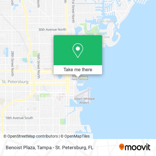 Benoist Plaza map