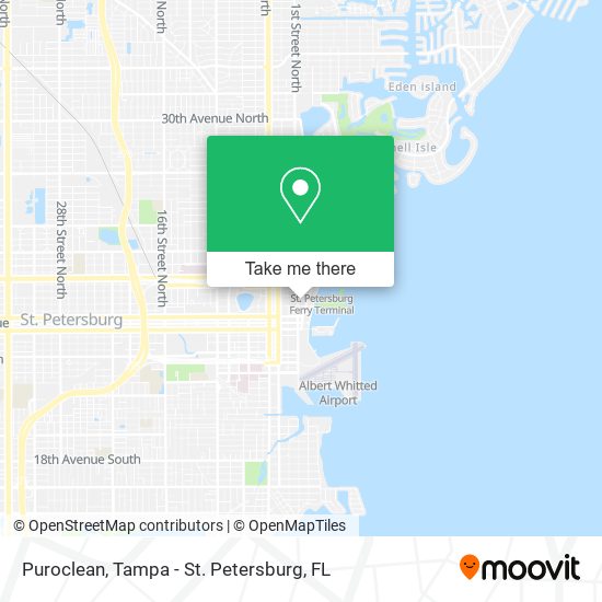 Puroclean map