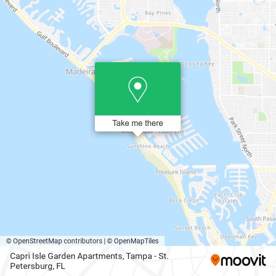 Capri Isle Garden Apartments map
