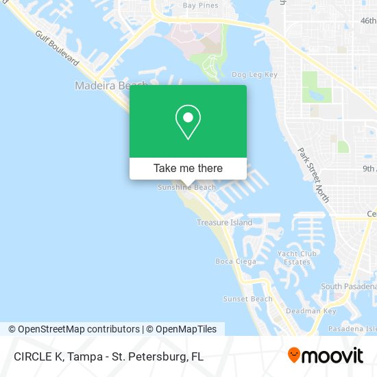 CIRCLE K map