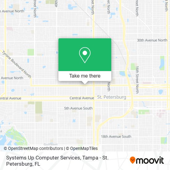 Mapa de Systems Up Computer Services