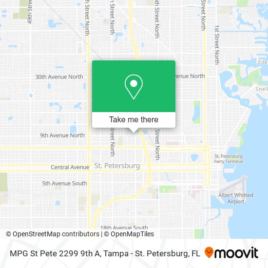 Mapa de MPG St Pete 2299 9th A