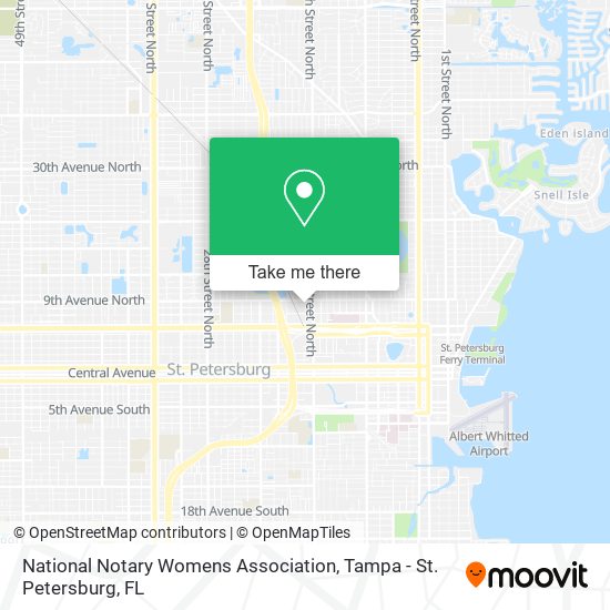 National Notary Womens Association map