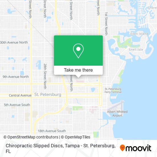 Mapa de Chiropractic Slipped Discs