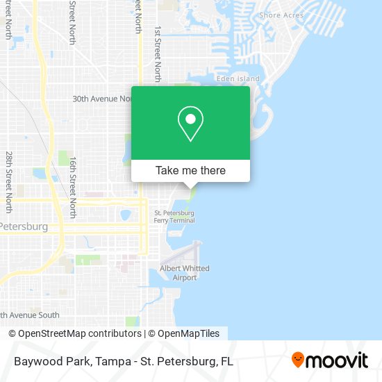 Baywood Park map