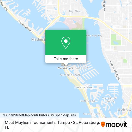 Meat Mayhem Tournaments map