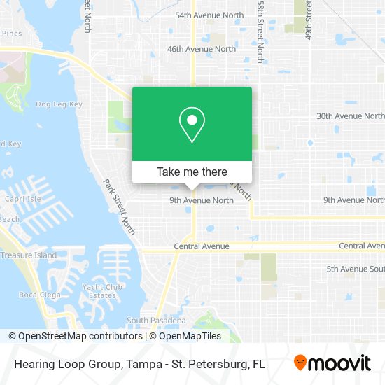 Hearing Loop Group map