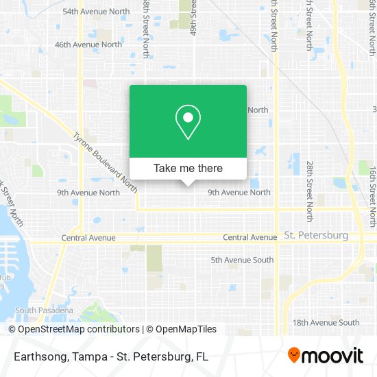 Mapa de Earthsong