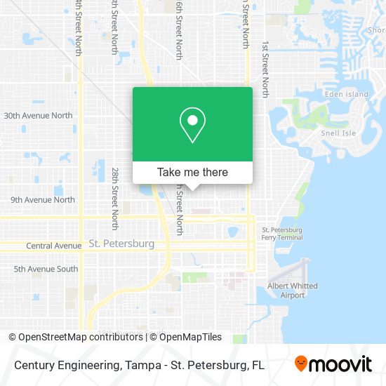 Mapa de Century Engineering