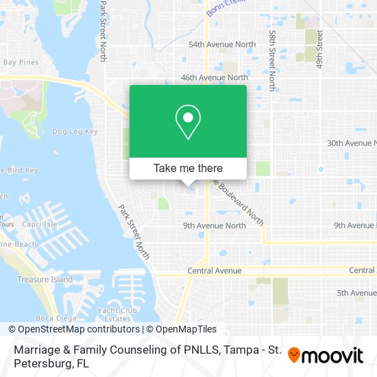 Mapa de Marriage & Family Counseling of PNLLS