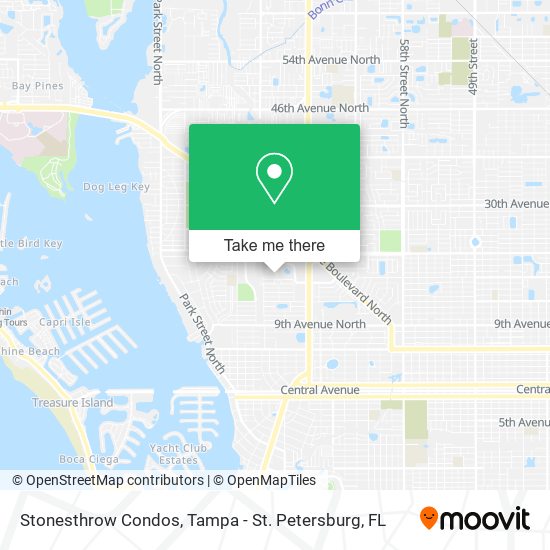Stonesthrow Condos map