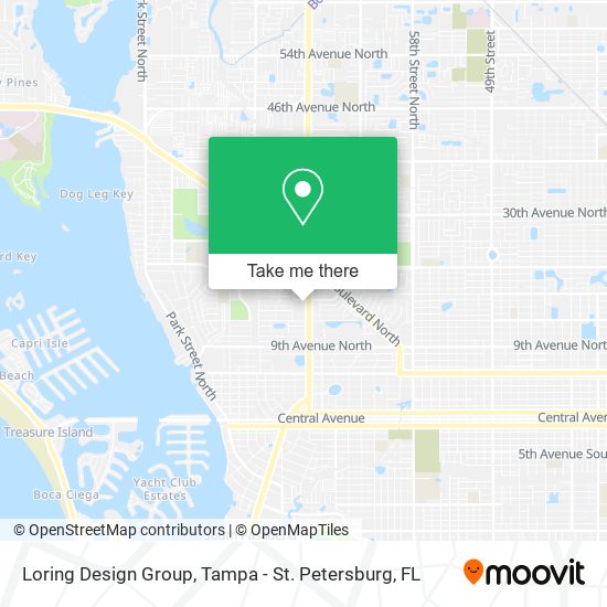 Mapa de Loring Design Group