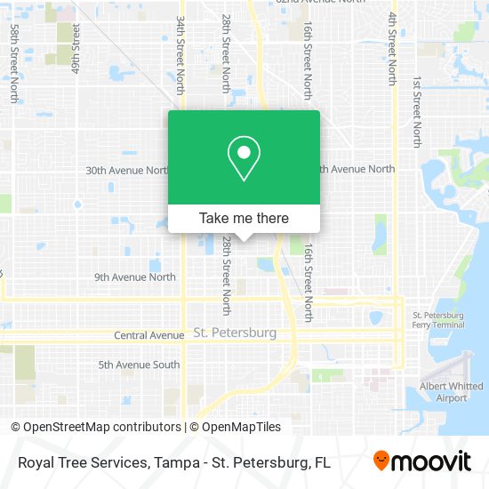Royal Tree Services map