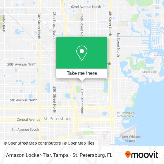 Mapa de Amazon Locker-Tiar