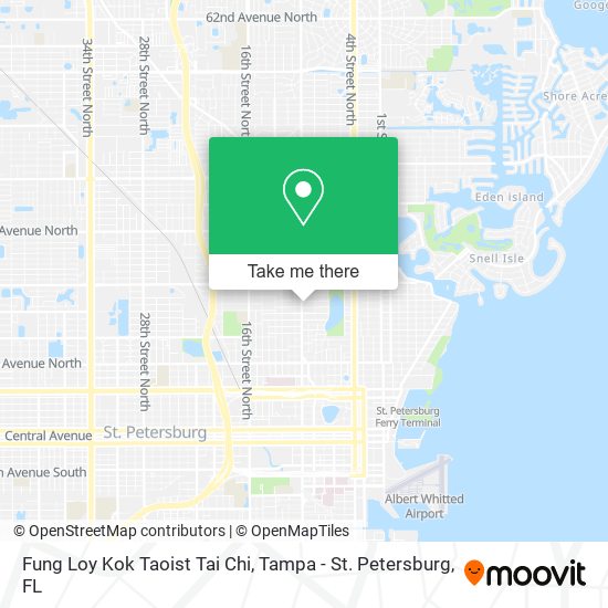 Fung Loy Kok Taoist Tai Chi map
