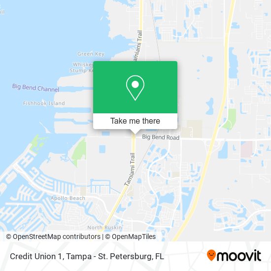 Credit Union 1 map